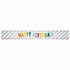 Happy Birthday Multi-Coloured Foil Banner 2.7m Each