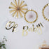 Oh Baby Gold Backdrop Each