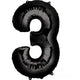 Numeral SuperShape Foil Balloon 86cm Each