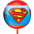 Superman Orbz Balloon 38cm x 40cm Each