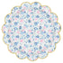 Ditsy Shaped Paper Plates 23cm 8pk