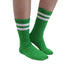 Team Spirit Green Striped Sock