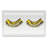 Team Spirit Yellow Tinsel Eyelashes
