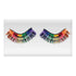 Team Spirit Rainbow Tinsel Eyelashes