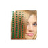 Team Spirit Green Hair Gems 50pk