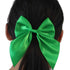 Team Spirit Green Hair Bow