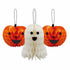Fright Night Honeycomb Decorations 3pk