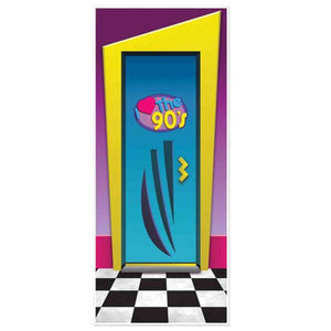 I Love the 90's Door Cover 76cm x 1.83m Each