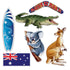 Australian Cutouts 6pk