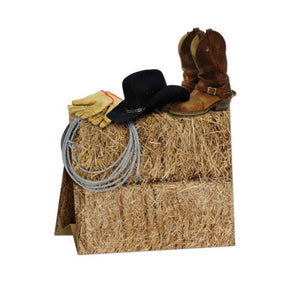 3D Western Centrepiece 24cm Each
