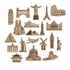 Around the World Cutouts 20pk