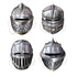 Medieval Knight Masks 4pk