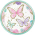 Butterfly Shimmer Dinner NPC Plates 23cm 8pk