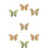 Butterfly Shimmer Hanging Cutouts with Honeycomb 106cm 3pk