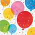 Confetti Balloons Lunch Napkins 16pk