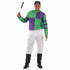 Green & Purple Jockey Men Costume