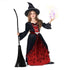 Red Bat Witch Girls Costume
