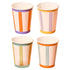 Stripe Hype Paper Cups 266ml 8pk