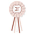 Rose Gold Add-An-Age Rosette Each
