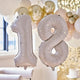 Balloon - Foil Gold Party 18 Milestone Balloons