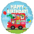 Party Bus Birthday Foil Balloon 45cm Each