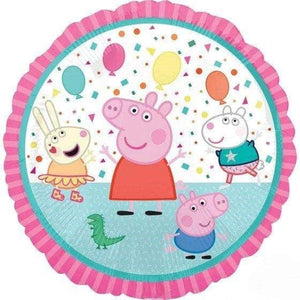 Balloon - Foil Peppa Pig Confetti Party Foil Balloon 45cm Each