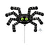 Striped Spider Mini Shape Foil Balloon Each