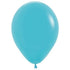 Fashion Caribbean Blue Latex Balloons 30cm 50pk