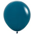 Fashion Deep Teal Latex Balloons 30cm 25pk