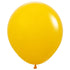 Fashion Honey Yellow Latex Balloons 30cm 25pk