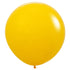 Fashion Honey Yellow Latex Balloons 60cm 10pk