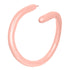 Fashion Peach Blush Modelling Latex Balloons 260T 100pk