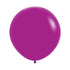Fashion Purple Orchid Latex Balloons 60cm 10pk