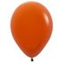 Fashion Sunset Orange Latex Balloons 30cm 50pk