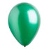 Metallic Green Latex Balloons 30cm 200pk
