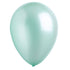 Metallic Mint Green Latex Balloons 30cm 200pk
