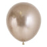 Metallic Reflex Champagne Latex Balloons 60cm 3pk