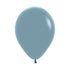 Pastel Dusk Blue Latex Balloons 30cm 100pk