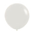 Pastel Dusk Cream Latex Balloons 60cm 3pk