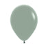 Pastel Dusk Laurel Green Latex Balloons 30cm 100pk
