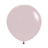 Pastel Dusk Rose Latex Balloons 60cm 3pk