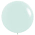 Pastel Matte Green Latex Balloons 60cm 10pk