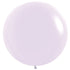 Pastel Matte Lilac Latex Balloons 60cm 10pk