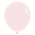 Pastel Matte Pink Latex Balloons 45cm 6pk