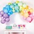 Pastel Rainbow Balloon Garland Kit with 78 Balloons