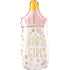 Baby Girl Bottle SuperShape Foil Balloon 33cm x 79cm Each