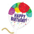 Birthday Balloons SuperShape Foil Balloon 66cm Each