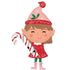Merry Christmints Elf SuperShape Foil Balloon 66cm x 99cm Each
