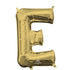 White Gold Letter E Foil Balloon 40cm Each