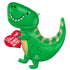 You're Dino-Mite Dinosaur & Heart SuperShape Foil Balloon 73cm x 78cm Each
